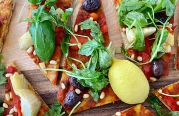 Photo Recette Pain Plat Savoureux Faible en FODMAP