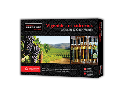 Coffret-Cadeau Vignobles et cidreries