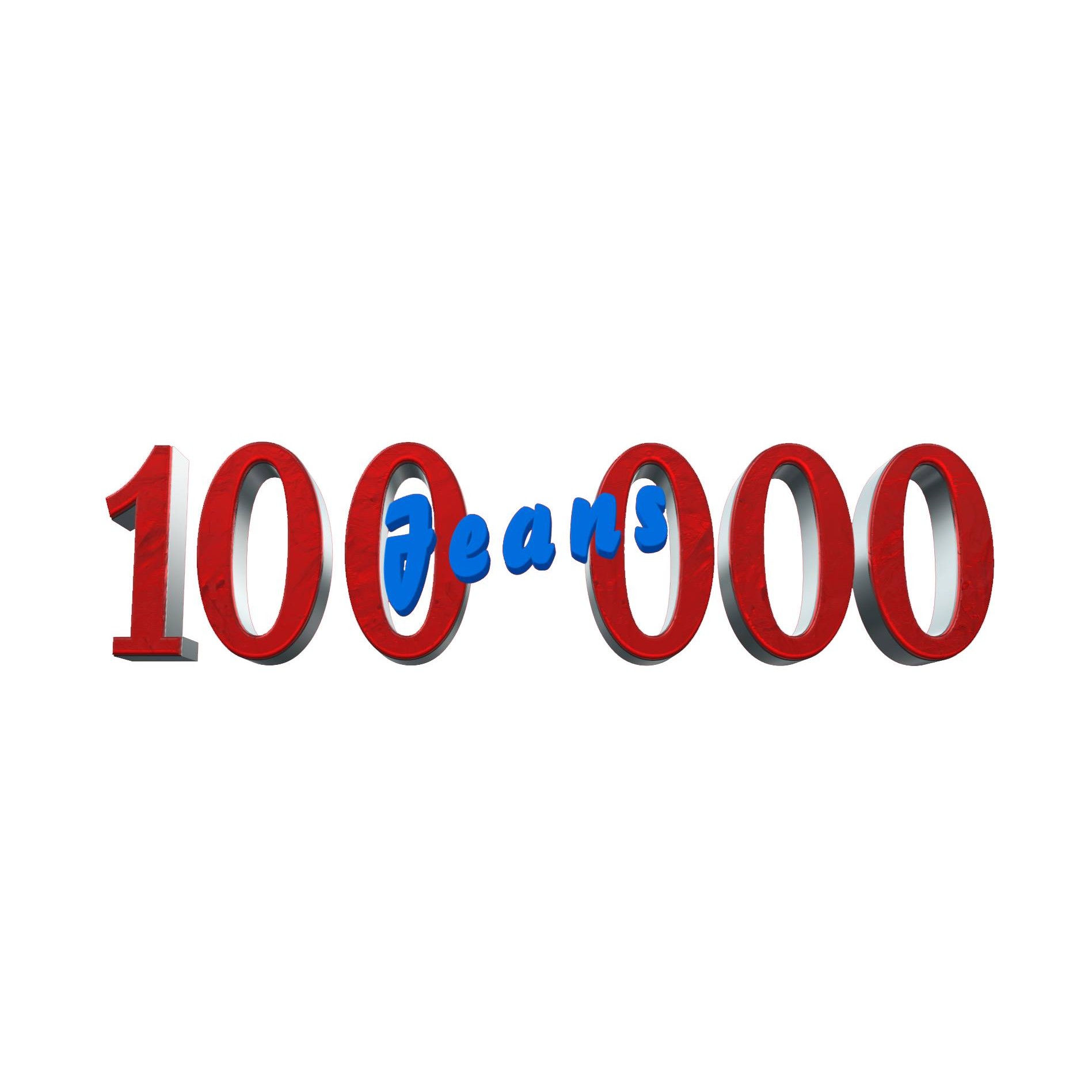 Logo 100 000 JEANS