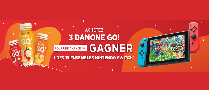 Concours Gagnez l'un des 15 Ensembles Nintendo Switch!