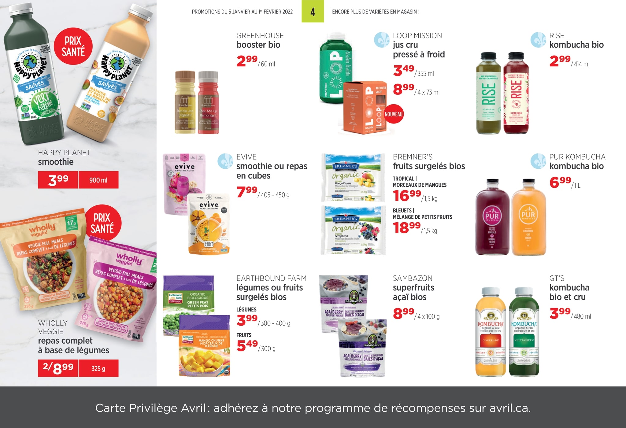 Circulaire Avril - Supermarché Santé - Page 4