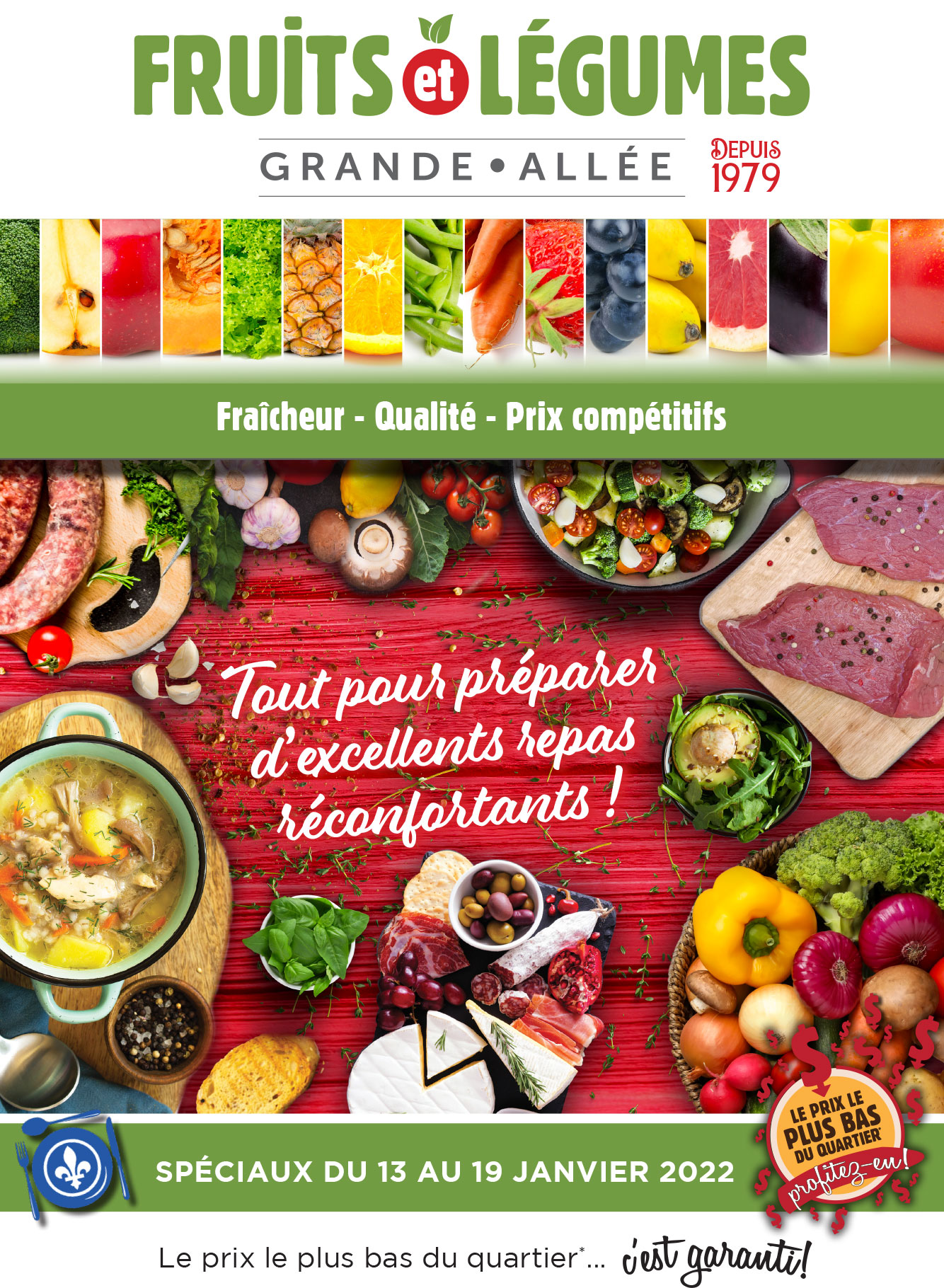 Circulaire Fruits & Légumes Grande-Allée Épicerie Spécialisée - Page 1