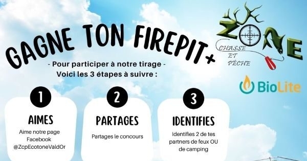Concours Gagne ton Firepit + Bluetooth !